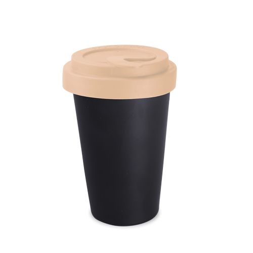 Mug Freedom Lock 280ml satin black/desert sand
