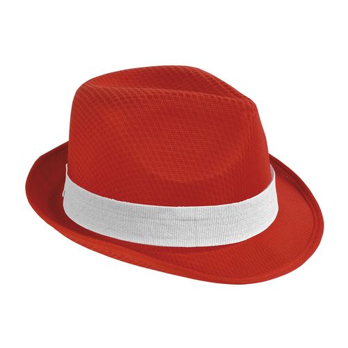 Casquette en polyester avec bande élastique 2.5 cm applicable et personnalisable Casquette en polyester avec bande élastique 2.5 cm applicable et personnalisable