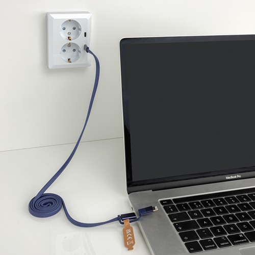 Arc RCS recycled Ultra-thin 60W 2 in 1 magnetic cable Arc RCS recycled Ultra-thin 60W 2 in 1 magnetic cable