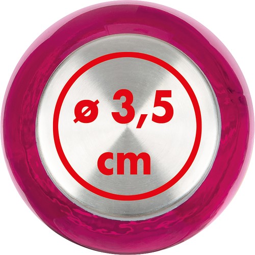 Borraccia colorata con tappo grigio