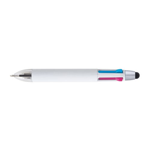 penna a sfera multicolore
