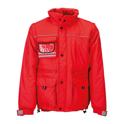 Chaqueta acolchada de poliéster.