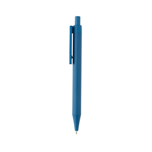 Stylo en ABS recyclé GRS avec clip en bambou Stylo en ABS recyclé GRS avec clip en bambou