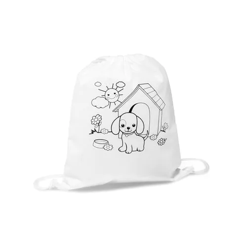 DRAWS. Plecak z non-woven do kolorowania (80 g/m²) DRAWS. Plecak z non-woven do kolorowania (80 g/m²)