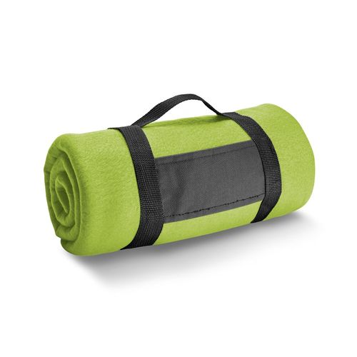 THORPE. Fleece blanket with removable handle (180 g/m²) THORPE. Fleece blanket with removable handle (180 g/m²)