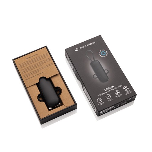 Câble 100W porte-clés 4-en-1 Urban Vitamin Dublin