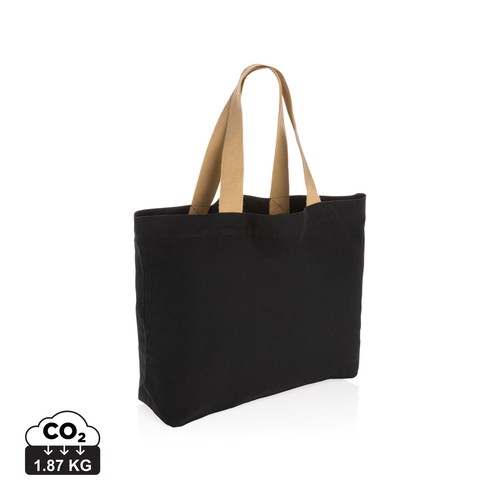 Impact Aware™ recycled canvas XL draagtas 240gsm ongeverfd
