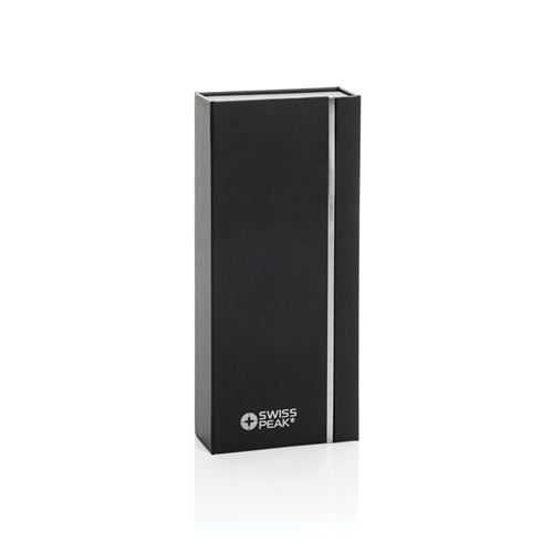 Coffret de stylos en acier recyclé Swiss Peak OSLO