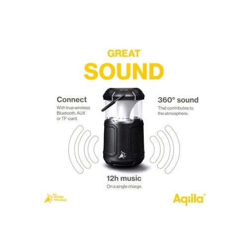 Aqiila Soundbird B10 Bluetooth Speaker with Light and Powerbank Aqiila Soundbird B10 Bluetooth Speaker with Light and Powerbank
