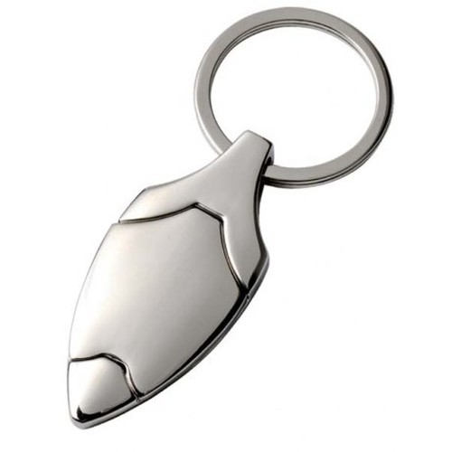 PORTE-CLÉS BOUCLIER CHROMÉ PORTE-CLÉS BOUCLIER CHROMÉ