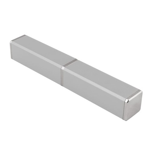 ALUMINIUM BOX SQUARED COLOUR SILVER ALUMINIUM BOX SQUARED COLOUR SILVER