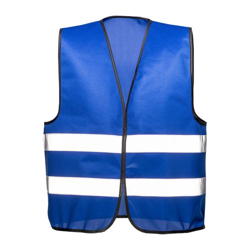 Promotional polyester vest with reflective tape and Velcro closure Promotional polyester vest with reflective tape and Velcro closure
