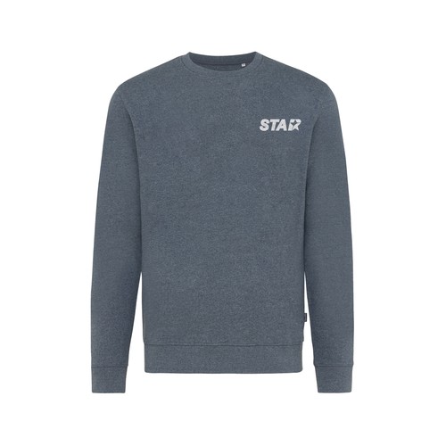 IQONIQ Denali recycled cotton crew neck undyed