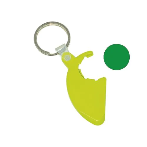 KEY-RING TOKEN HOLDER WITH SCRATCHCARD SCRAPER KEY-RING TOKEN HOLDER WITH SCRATCHCARD SCRAPER