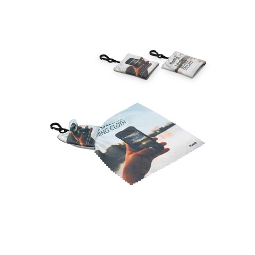 Keychain with microfiber cloth anti-bacterial Keychain with microfiber cloth anti-bacterial