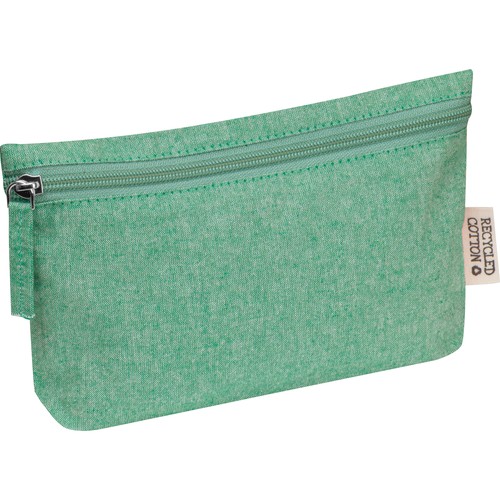 Cotton bag with zip fastener