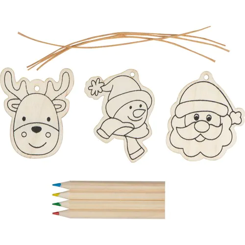 Christmas tree tag painting set Dresden Christmas tree tag painting set Dresden