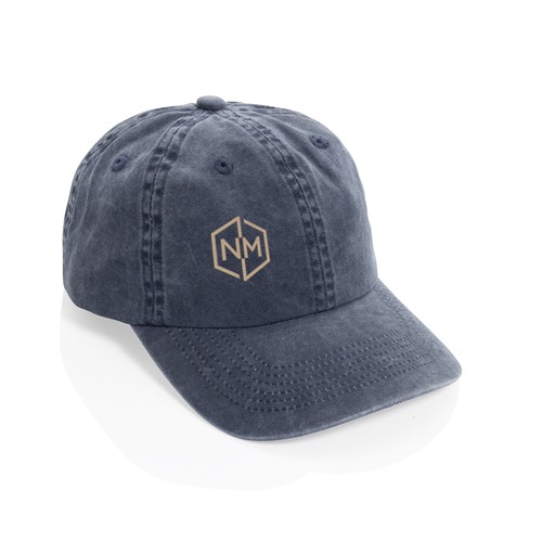 BEAU AWARE™ Washed 6-Panel Kappe aus 270gr/m² Baumwolltwill BEAU AWARE™ Washed 6-Panel Kappe aus 270gr/m² Baumwolltwill