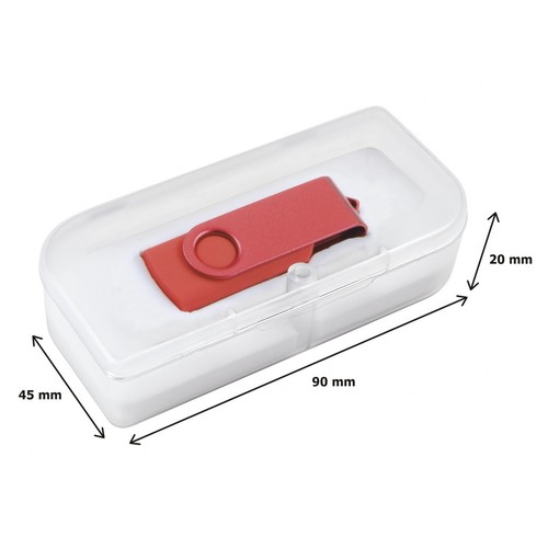 USB SWIVAL ROUGE