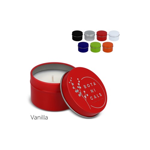 Dhyana plantaardige geurkaars in gerecycled blik Dhyana plantaardige geurkaars in gerecycled blik