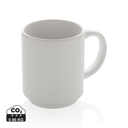 Ceramic stackable mug 180ml Ceramic stackable mug 180ml
