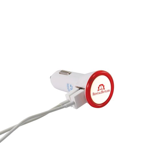 Dual Port Led USB Car Charger** Dual Port Led USB Car Charger**