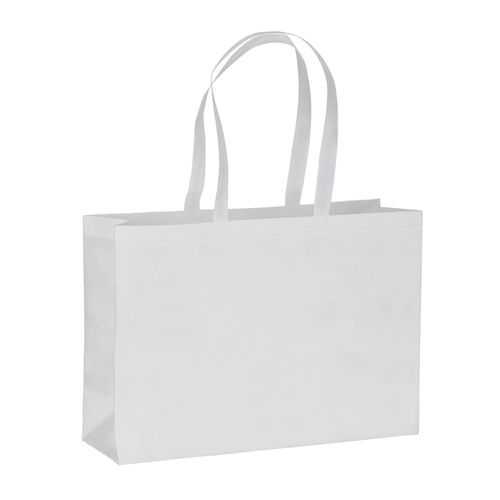 100 g/m2 recycled PET (TNT R-PET) heat-sealed shopper bag