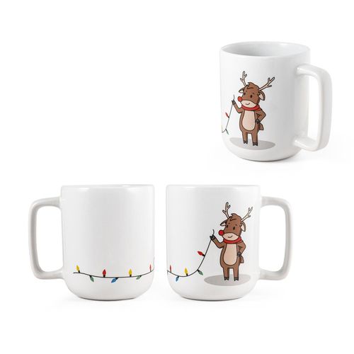 REINDEER. Taza con estampado navideño 330 mL REINDEER. Taza con estampado navideño 330 mL