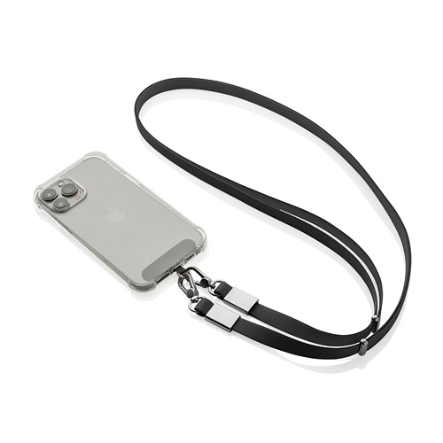 Nivo RCS recycled PET Crossbody lanyard Nivo RCS recycled PET Crossbody lanyard