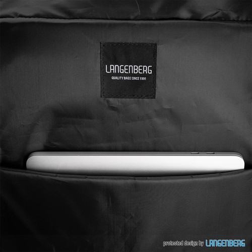 Rollup-Backpack FLASH-BLACK