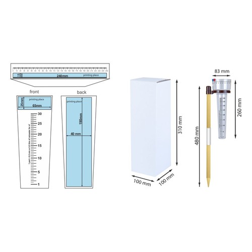 Rain Gauge RAIN – FOLD PREMIUM+