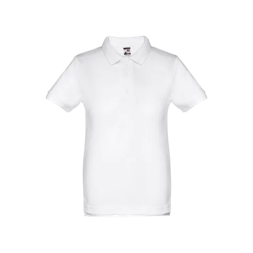 THC ADAM KIDS WH. Polo de niños unisex