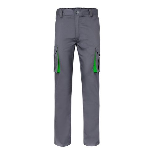 VL FIDES. Two-tone, multi-pocket stretch trousers (240g/m²), in cotton (46%), EME (38%) and polyester (16%) VL FIDES. Two-tone, multi-pocket stretch trousers (240g/m²), in cotton (46%), EME (38%) and polyester (16%)