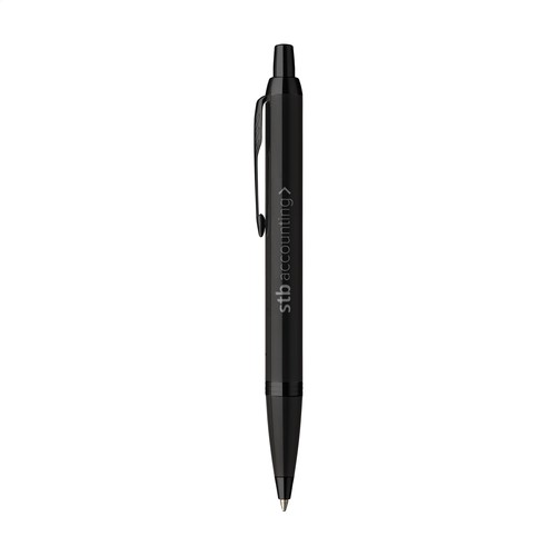 Parker IM Achromatic Balpen - blauwe inkt