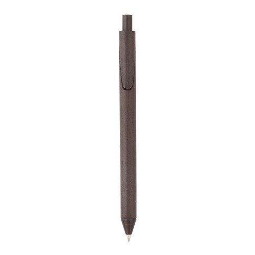 Pen made from coffee and plastic. Cinisco