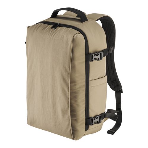 Travel backpack with laptop compartment 15 inch in nylon taslon