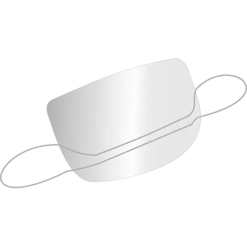 Maschera-scudo trasparente per bocca e naso ATENA Maschera-scudo trasparente per bocca e naso ATENA