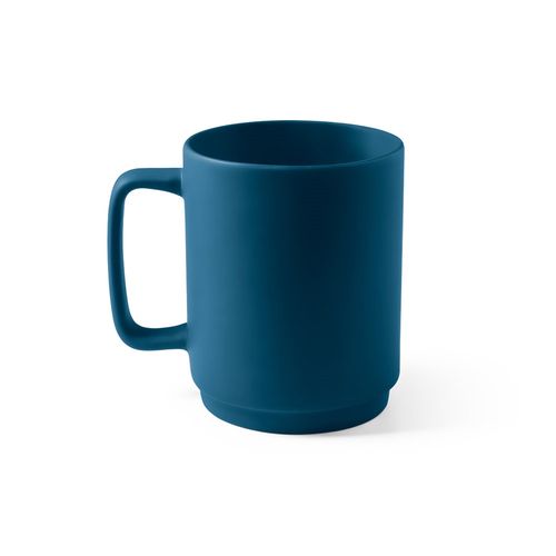 MIGHTY. Tazza in ceramica con corpo cilindrico 330 mL