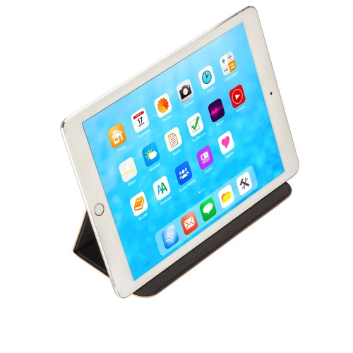 Alfombrilla de ratón y soporte para móvil de corcho