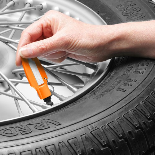 Controleur de pneu avec dévisse valve et scala Controleur de pneu avec dévisse valve et scala