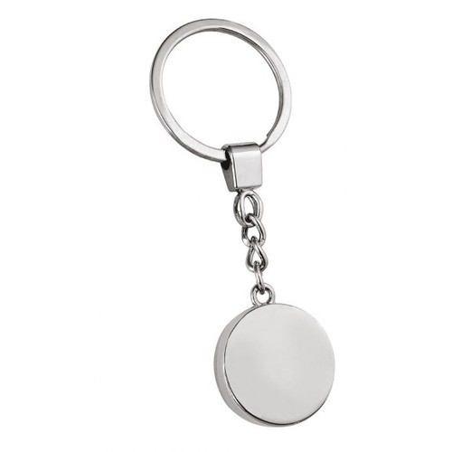 sleutelhanger met winkelmuntje sleutelhanger met winkelmuntje