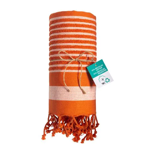 350 g/m2 recycled cotton beach towel/pareo 350 g/m2 recycled cotton beach towel/pareo