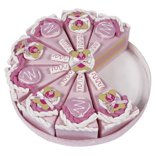 FAVOR PIECE OF CAKE PINK