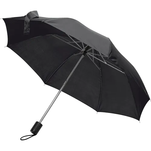 Paraguas plegable, estuche de nylon.