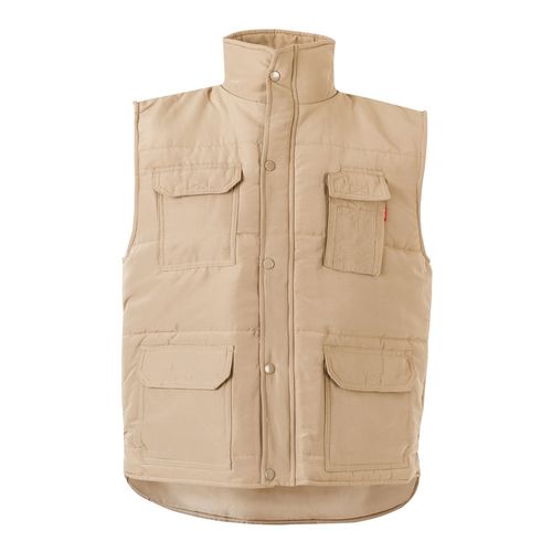 VL MEFITIS. Multi-pocket padded vest (220g/m²), in polyester (100%) VL MEFITIS. Multi-pocket padded vest (220g/m²), in polyester (100%)