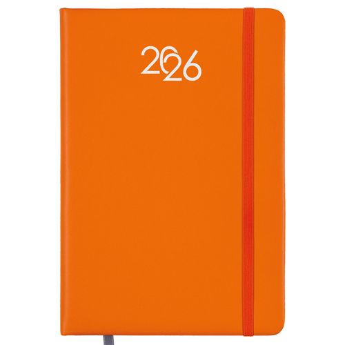 2026 daily planner with hard PU cover