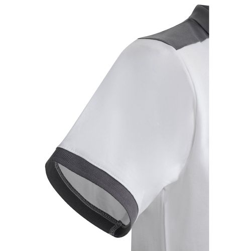 VL VELES. Polo piqué bicolore stretch (200g/m²), manches courtes, en polyester (96%) et élasthanne (4%) VL VELES. Polo piqué bicolore stretch (200g/m²), manches courtes, en polyester (96%) et élasthanne (4%)