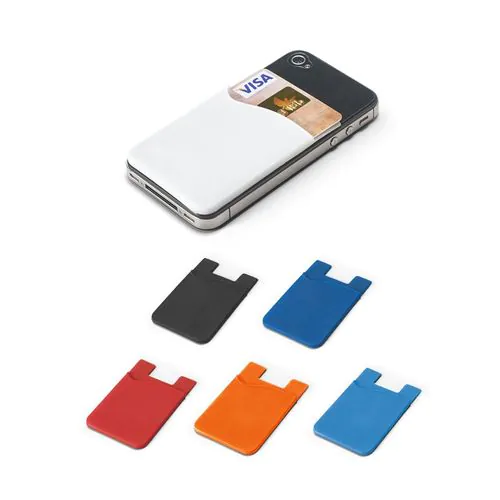 SHELLEY. Porte-cartes en silicone pour smartphone SHELLEY. Porte-cartes en silicone pour smartphone