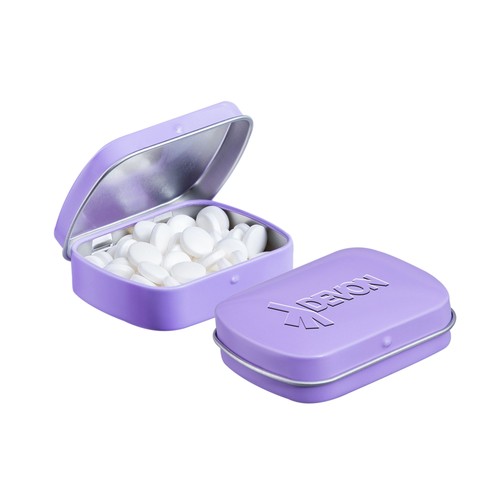 Mini scharnierblikje embossing