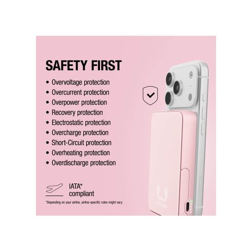Fresh 'n Rebel Wireless Powerbank 10000mAh Compatible with MagSafe